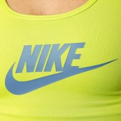 Nike Swoosh Futura Sports Bras Women - Lemon, Blue -Tennis Serie Store 49165000 33