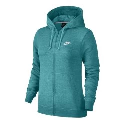 Nike Sportswear Hoody Women - Turquoise, White