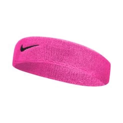 Nike Swoosh Headband - Neon Pink, Black
