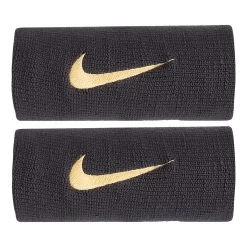 Nike Premier Doublewided Promo Wristband - Black, Gold