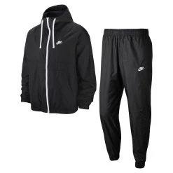 Nike Sportswear Woven Hooded Tracksuit Men - Black, White -Tennis Serie Store 49469000 000