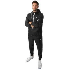 Nike Sportswear Woven Hooded Tracksuit Men - Black, White -Tennis Serie Store 49469000 24