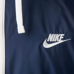 Nike Sportswear Woven Hooded Tracksuit Men - Dark Blue, White 23 Nike Sportswear Woven Hooded Tracksuit Men - Dark Blue, White -Tennis Serie Store 49471000 35