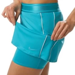 Nike Court Dry Skirt Women - Turquoise, White 14 Nike Court Dry Skirt Women - Turquoise, White -Tennis Serie Store 49519000 26