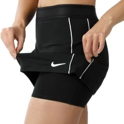 Nike Court Dry Skirt Women - Black, White 12 Nike Court Dry Skirt Women - Black, White -Tennis Serie Store 49950000 26