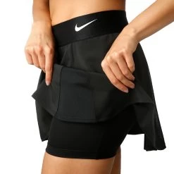 Nike Court Elevated Flouncy Skirt Women - Black, White -Tennis Serie Store 49974000 26