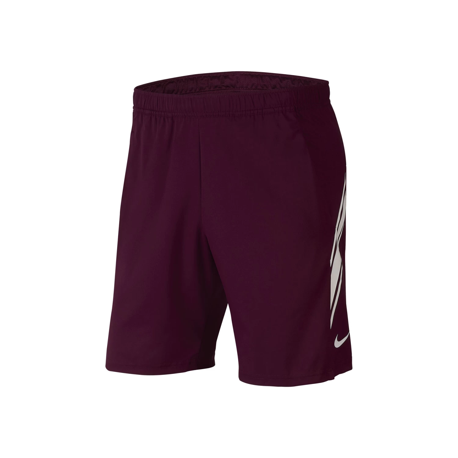 Nike Court Dry Shorts Men - Berry, White 3 Nike Court Dry Shorts Men - Berry, White