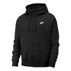 Nike Sportswear Club Zip Hoodie Men - Black, White -Tennis Serie Store 50097000 000