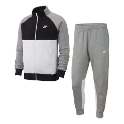 Nike Sportswear Tracksuit Men - Lightgrey, White