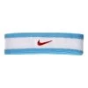 Nike Swoosh Headband - White, Light Blue