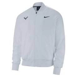 Nike Rafael Nadal Court Training Jacket Men - Lightgrey, White