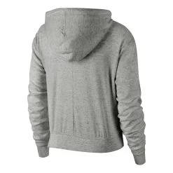 Nike Sportswear Gym Vintage Zip Hoodie Women - Grey, White -Tennis Serie Store 50892000 0 2