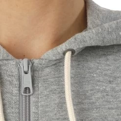 Nike Sportswear Gym Vintage Zip Hoodie Women - Grey, White -Tennis Serie Store 50892000 32