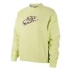 Nike Sportswear Print Pack Crew Sweatshirt Women - Lime, Multicoloured -Tennis Serie Store 50904000 000
