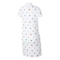 Nike Polo Print Dress Women - White, Multicoloured -Tennis Serie Store 50987000 0 2