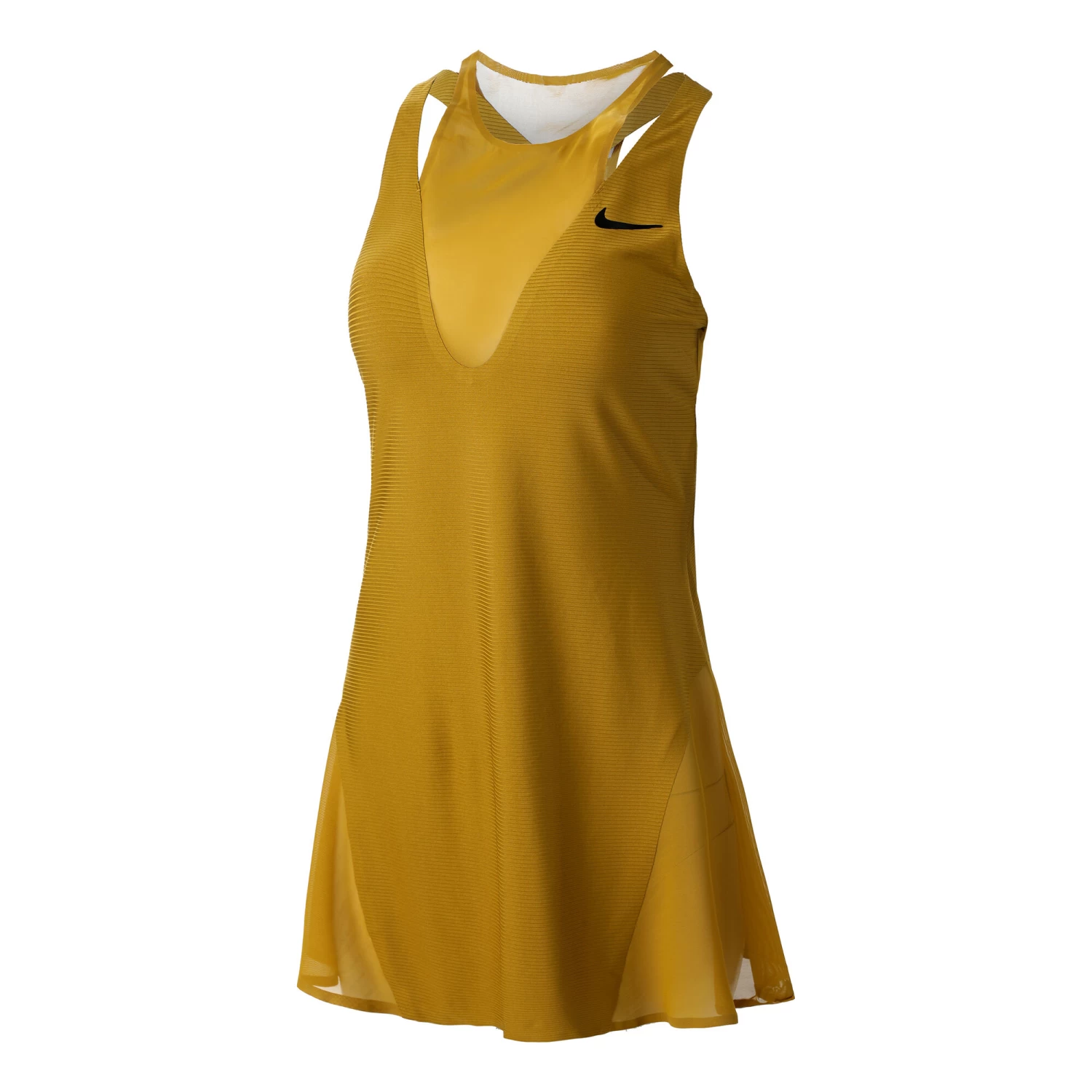 Nike Maria Sharapova Court Dress Women - Golden Yellow, Black 7 Nike Maria Sharapova Court Dress Women - Golden Yellow, Black - Image 5