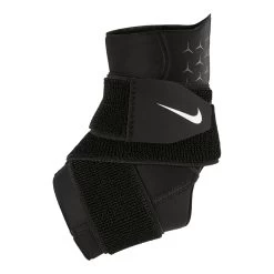 Nike Pro With Strap Ankle Brace - Black, White