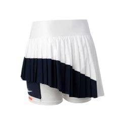 Nike Court Slam MB Skirt Women - White, Dark Blue -Tennis Serie Store 51836000 0 2