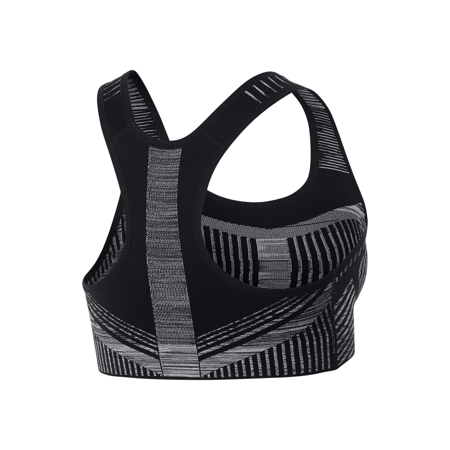 Nike Flyknit High Support Sports Bras Women - Black, White 4 Nike Flyknit High Support Sports Bras Women - Black, White - Image 2
