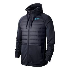 Nike Therma Training Jacket Men - Dark Blue, Turquoise