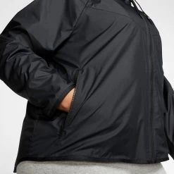 Nike Sportswear Plus Size Training Jacket Women - Black, White -Tennis Serie Store 52340000 15