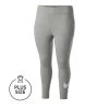 Nike Sportswear Essential Graphic Swoosh Plus Size Tight Women - Grey, White