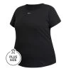 Nike Sportswear Essential Crew Plus Size T-Shirt Women - Black -Tennis Serie Store 52404000 000