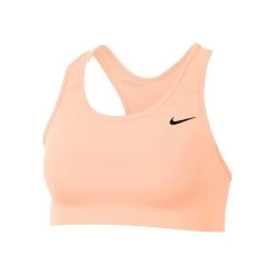 Nike Swoosh Sports Bras Women - Apricot, Black