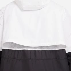 Nike Sportswear Woven Plus Size Training Jacket Women - Black, White -Tennis Serie Store 53056000 18