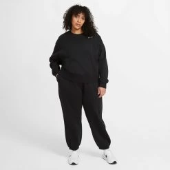 Nike Sportswear Trend Plus Size Training Pants Women - Black, White -Tennis Serie Store 53062000 14