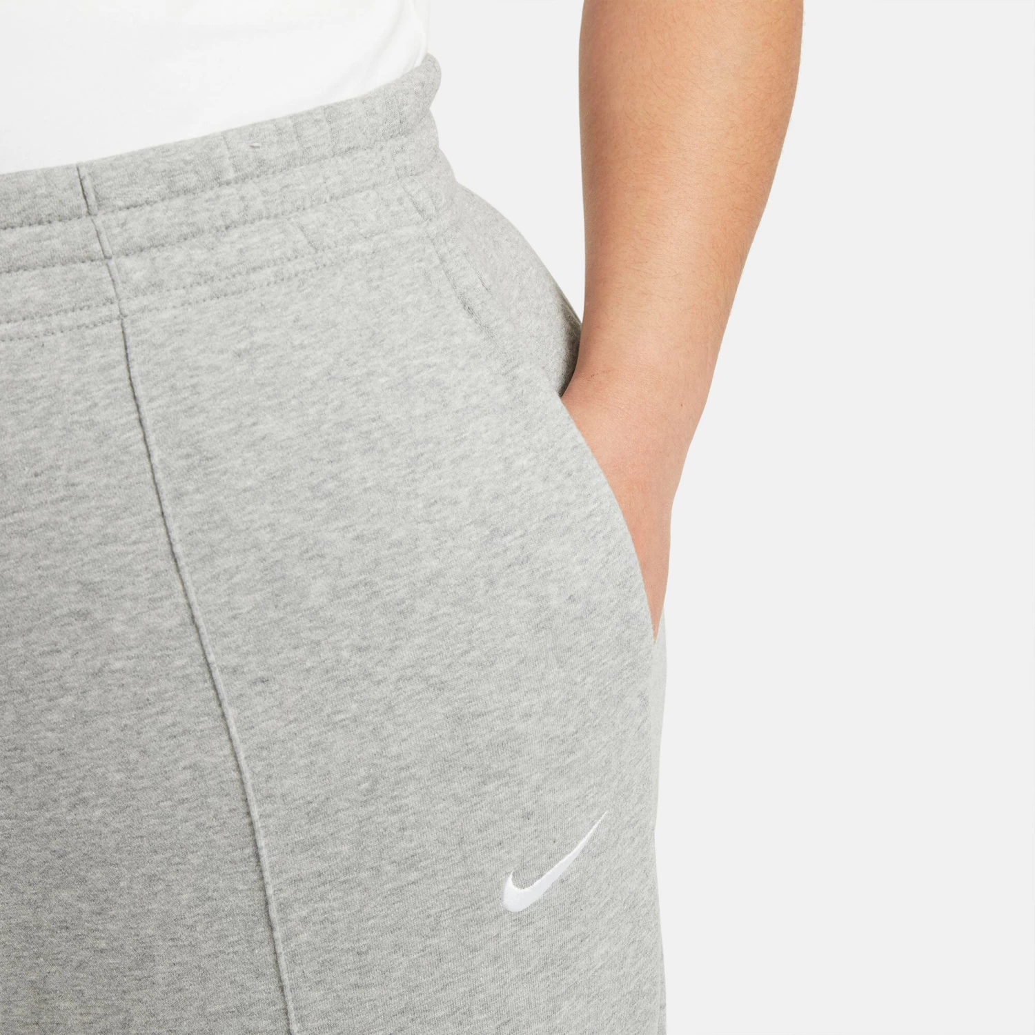 Nike Sportswear Trend Plus Size Training Pants Women - Grey, White 7 Nike Sportswear Trend Plus Size Training Pants Women - Grey, White - Image 5