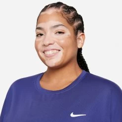 Nike Dri-Fit Victory Plus Size T-Shirt Women - Violet -Tennis Serie Store 53086000 14