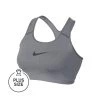 Nike Plus Size Sports Bras Women - Dark Grey, Black