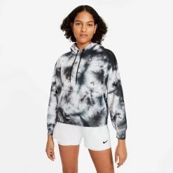 Nike Court Heritage Hoody Women - Grey, Black -Tennis Serie Store 53199000 10