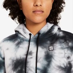 Nike Court Heritage Hoody Women - Grey, Black -Tennis Serie Store 53199000 15