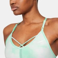 Nike Indy Icon Clash Sports Bras Women - Mint, White -Tennis Serie Store 53240000 15