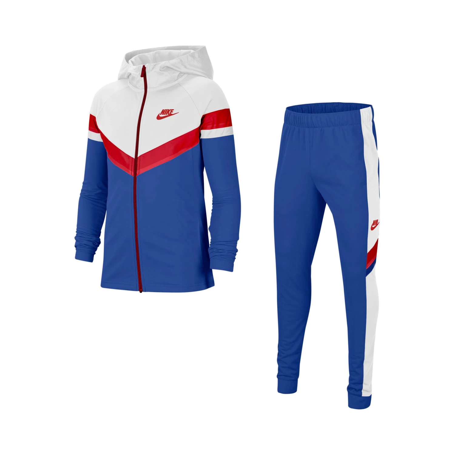 Nike Sportswear Tracksuit Girls - Blue, White 3 Nike Sportswear Tracksuit Girls - Blue, White