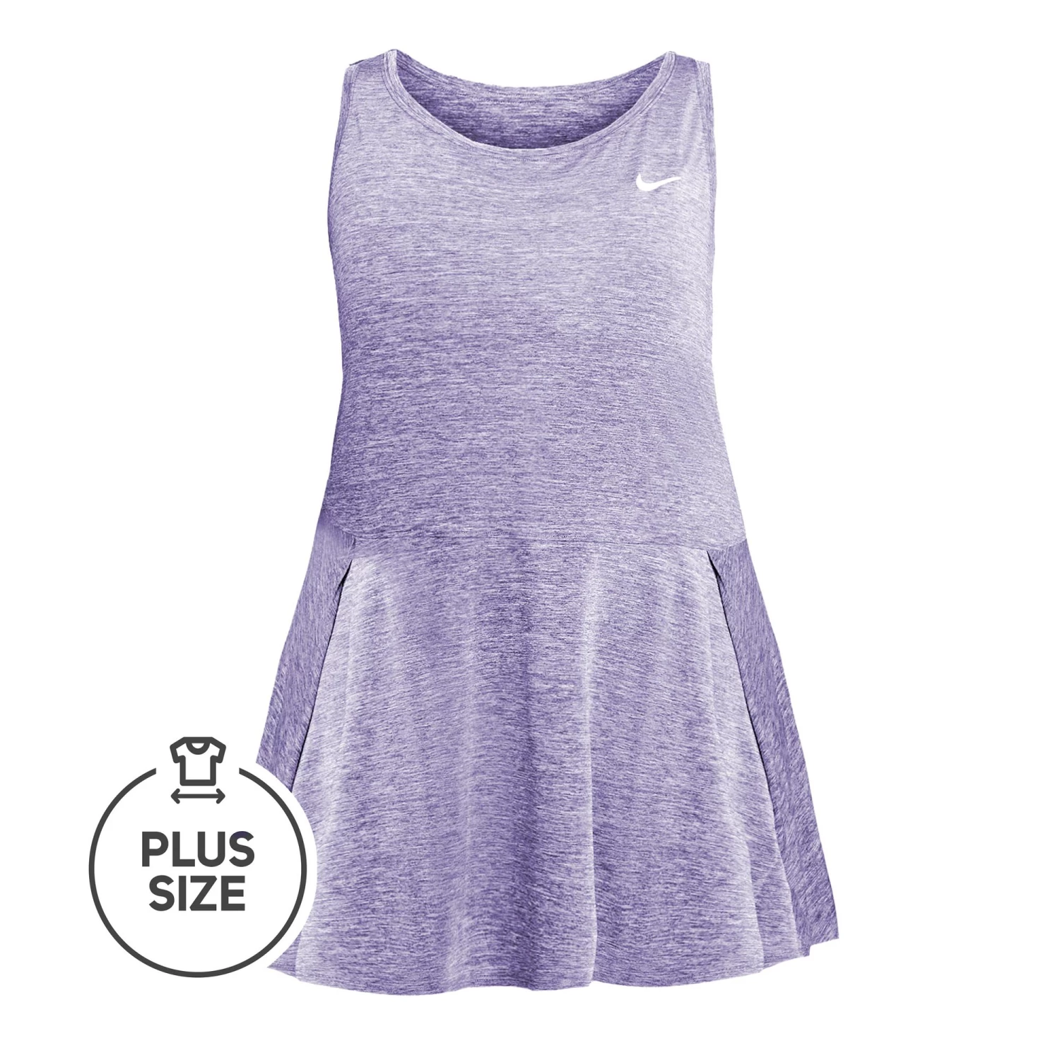 Nike Dri-Fit Advantage Plus Size Dress Women - Violet 3 Nike Dri-Fit Advantage Plus Size Dress Women - Violet