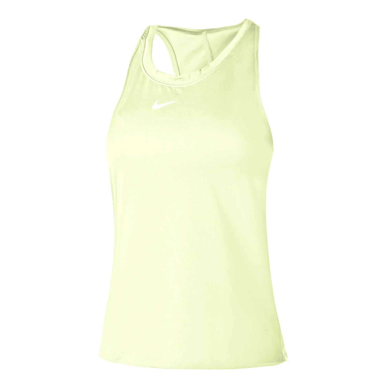 Nike Dri-Fit One Slim Fit Tank Top Women - Yellow 3 Nike Dri-Fit One Slim Fit Tank Top Women - Yellow