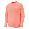 Nike Sportswear Club Fleece Sweatshirt Men - Coral, White 2 Nike Sportswear Club Fleece Sweatshirt Men - Coral, White -Tennis Serie Store 54055000 000