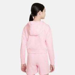 Nike Sportswear Club Hoody Girls - Pink, White 8 Nike Sportswear Club Hoody Girls - Pink, White -Tennis Serie Store 54289000 12