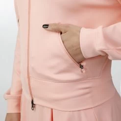 Nike Court Dri-Fit Heritage Training Jacket Women - Coral -Tennis Serie Store 55082000 15