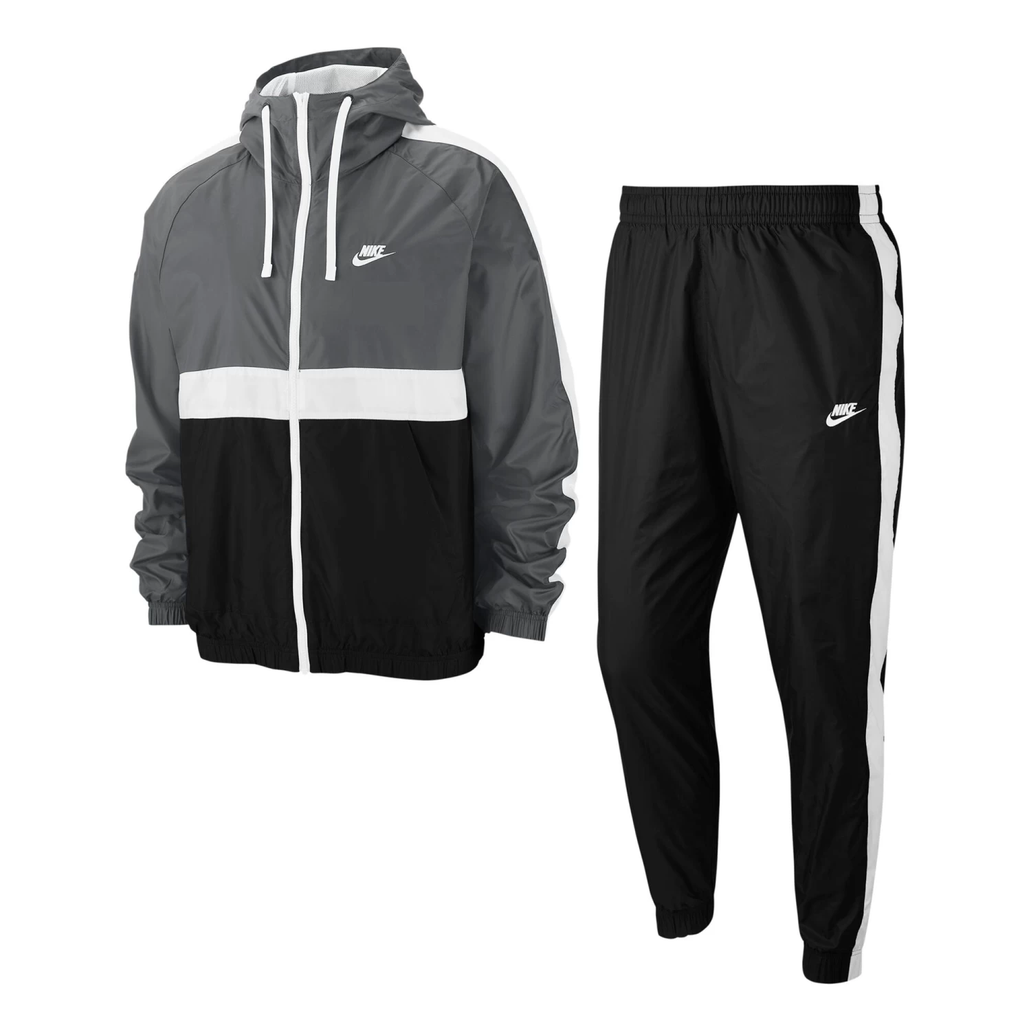 Nike Sportswear Woven Tracksuit Men - Black, Grey 3 Nike Sportswear Woven Tracksuit Men - Black, Grey