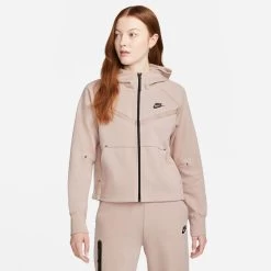 Nike Sportswear Tech Windrunner Training Jacket Women - Ecru 13 Nike Sportswear Tech Windrunner Training Jacket Women - Ecru -Tennis Serie Store 55454000 13