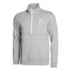 Nike Club Brushed Back Half-Zip Sweatshirt Men - Lightgrey -Tennis Serie Store 55534000 000