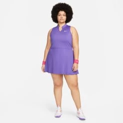 Nike Court Victory Dri-Fit Plus Dress Women - Violet -Tennis Serie Store 55798000 18