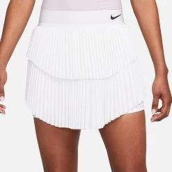 Nike Court Dri-Fit Slam NT LN Skirt Women - White -Tennis Serie Store 55811000 16