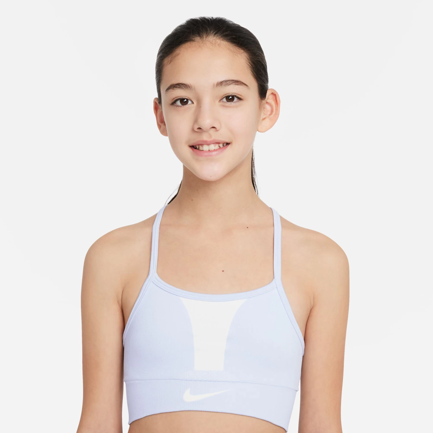 Nike Dri-Fit Indy Seamless Sports Bras Kids - Violet 6 Nike Dri-Fit Indy Seamless Sports Bras Kids - Violet - Image 4