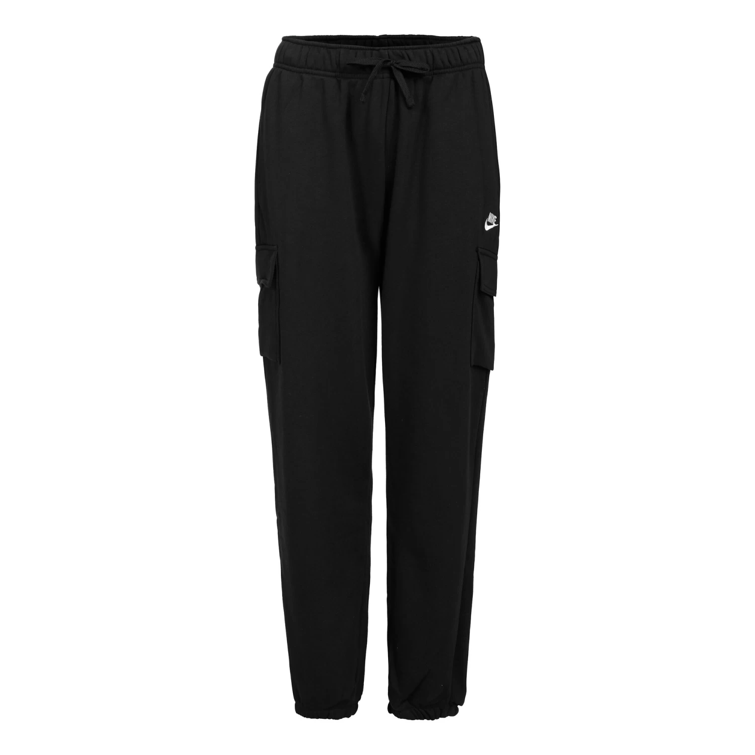 Nike Sportswear Club Flouncy MR Cargo Training Pants Women - Black, White 3 Nike Sportswear Club Flouncy MR Cargo Training Pants Women - Black, White