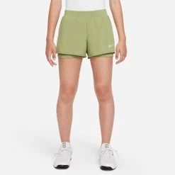 Nike Court Dri-Fit Victory Shorts Girls - Light Green -Tennis Serie Store 56305000 15